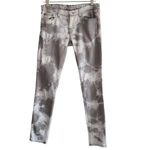 J BRAND Cult Tie Dye Low Rise Skinny Jeans 10C026 Cult‎ Cut 3518 Women's Size 27